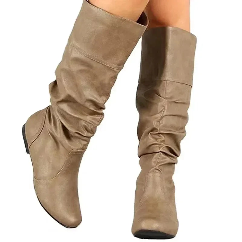 Tamara | Slouchy Mid-Calf Boots