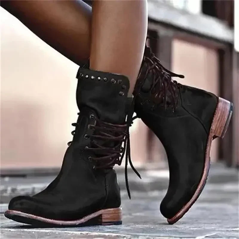 Lorelei | Lace Up Ankle Boots