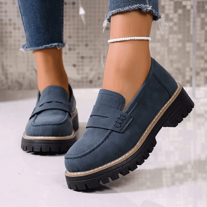 Ella | Lug Sole Loafers