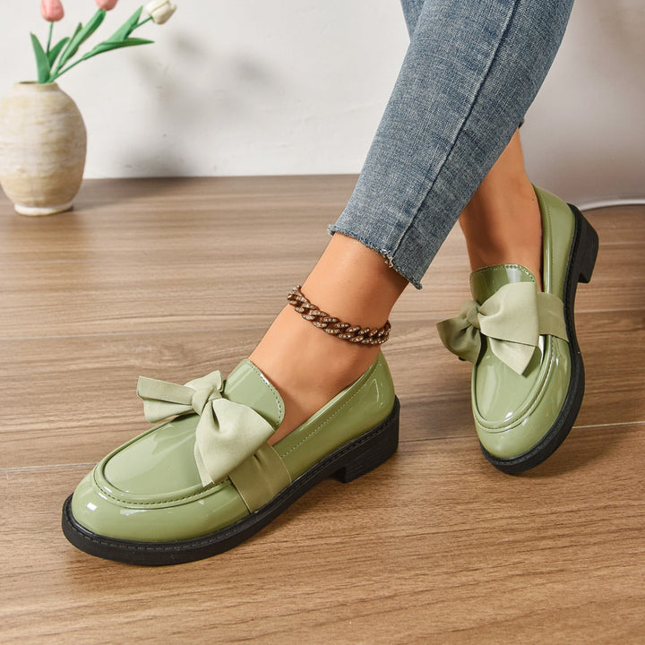 Veronica | Bow Loafers