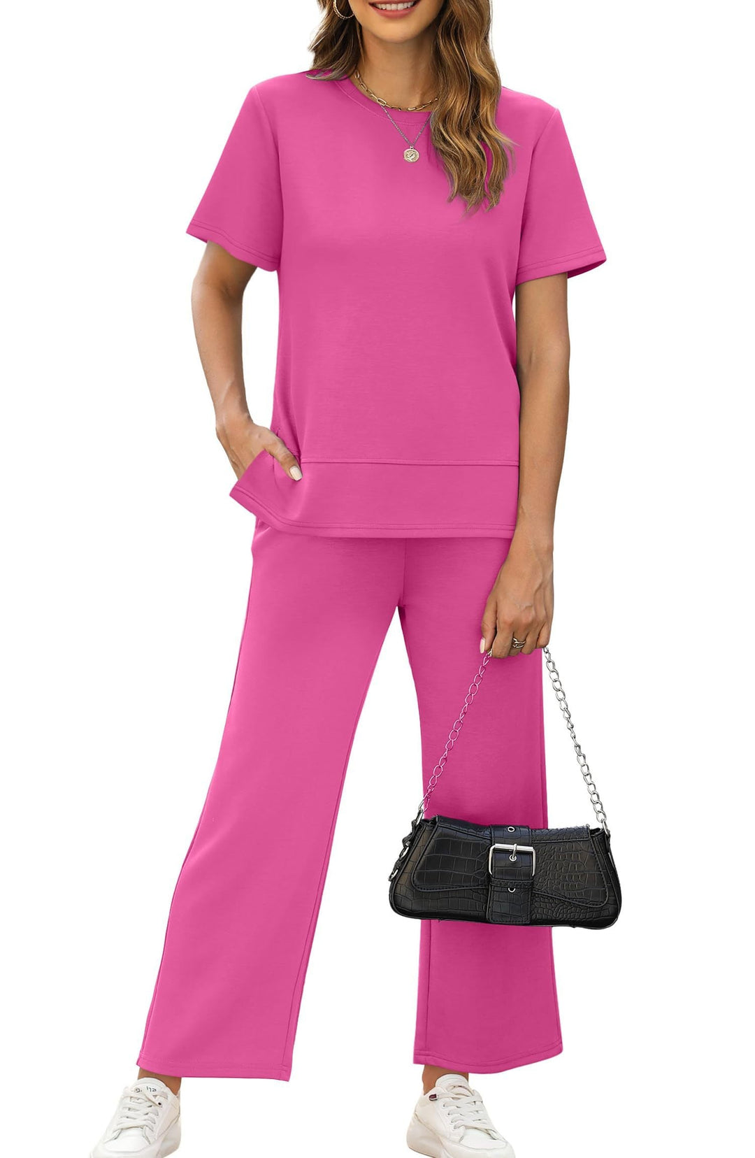 Carmel – Crewneck Tunic Lounge Set