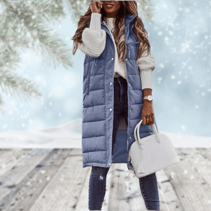Evelyn – Longline Coat Sleek Tailored Silhouette