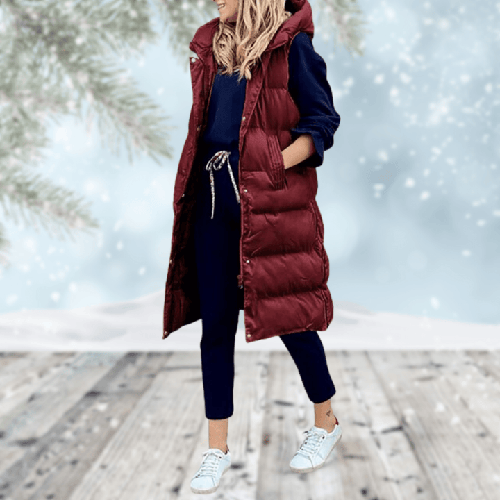 Evelyn – Longline Coat Sleek Tailored Silhouette