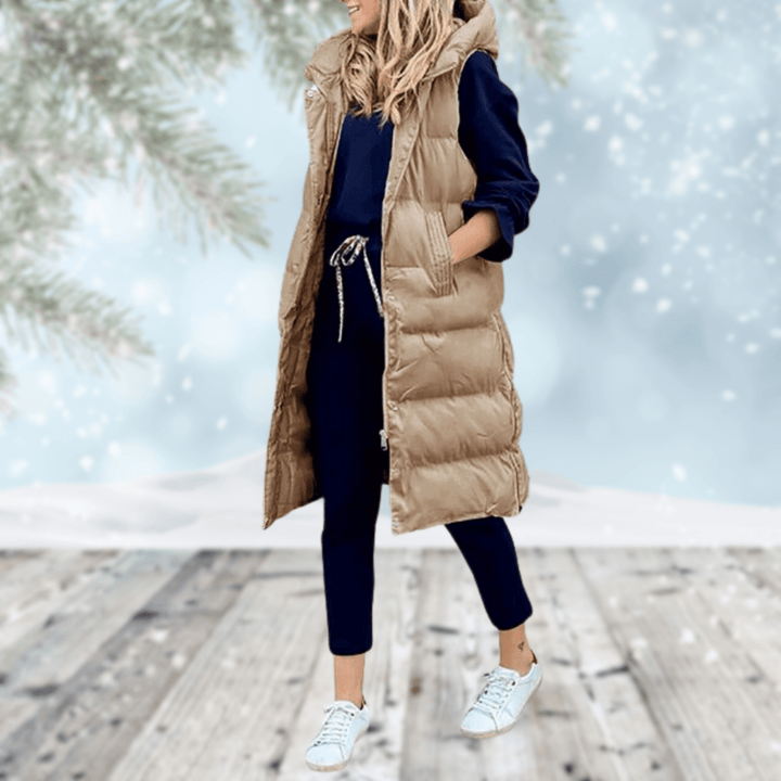 Evelyn – Longline Coat Sleek Tailored Silhouette
