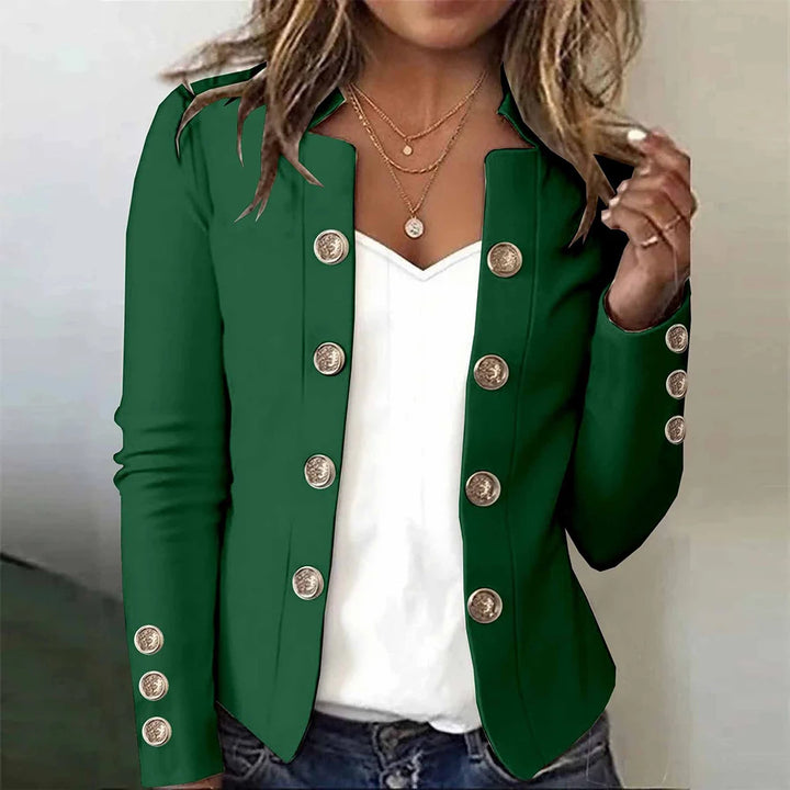 Ginny | Stand Collar Blazer