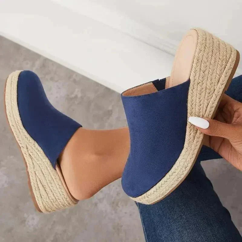 Rangi – Rope-Woven Heel Sandal