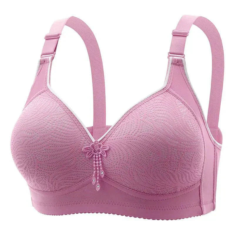 Zaria – Seamless Non-Wire Bra with Lace Detail