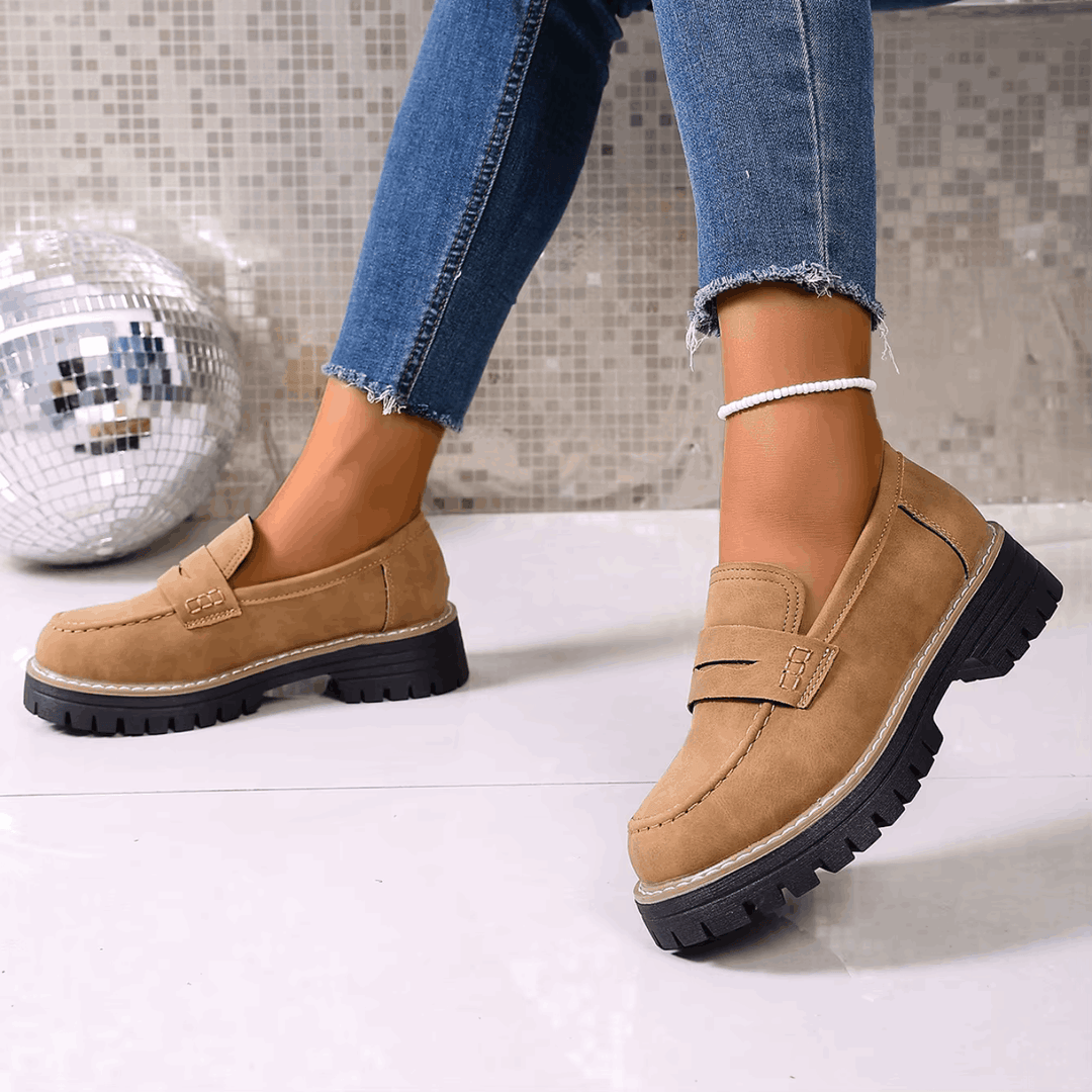 Ella | Lug Sole Loafers