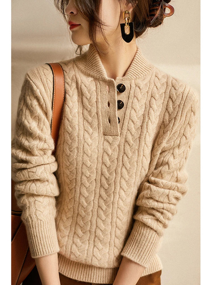 EVELYN | CABLE KNIT SWEATER