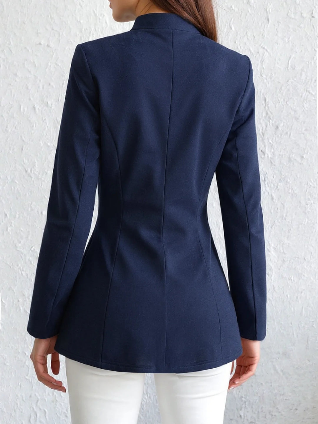 Georgiana | Stand Collar Blazer