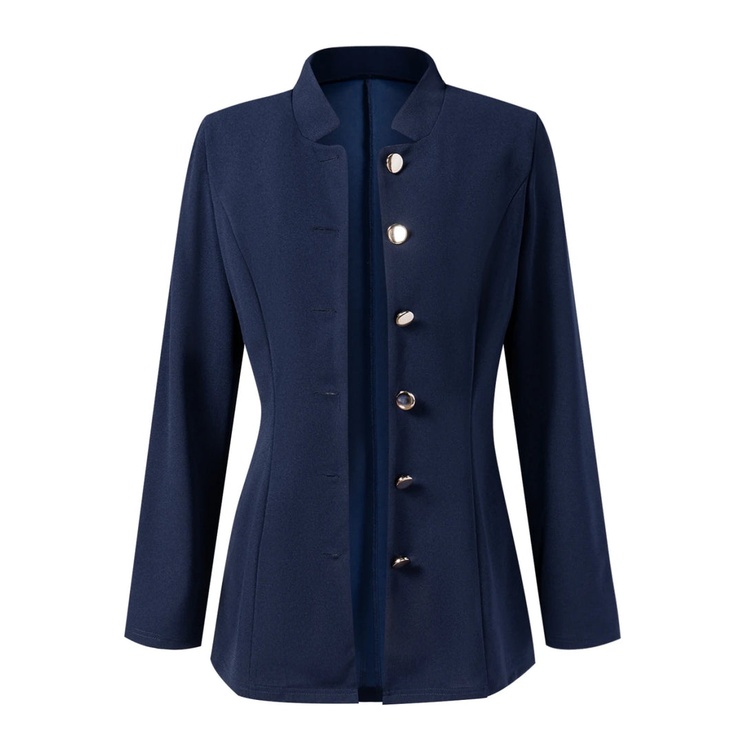 Georgiana | Stand Collar Blazer