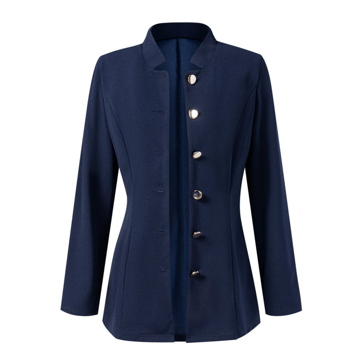 Georgiana | Stand Collar Blazer