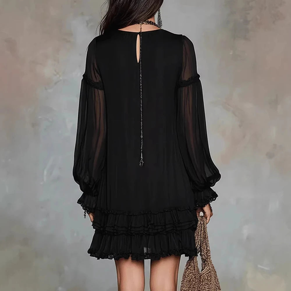 DOROTHY | RUFFLED MINI DRESS