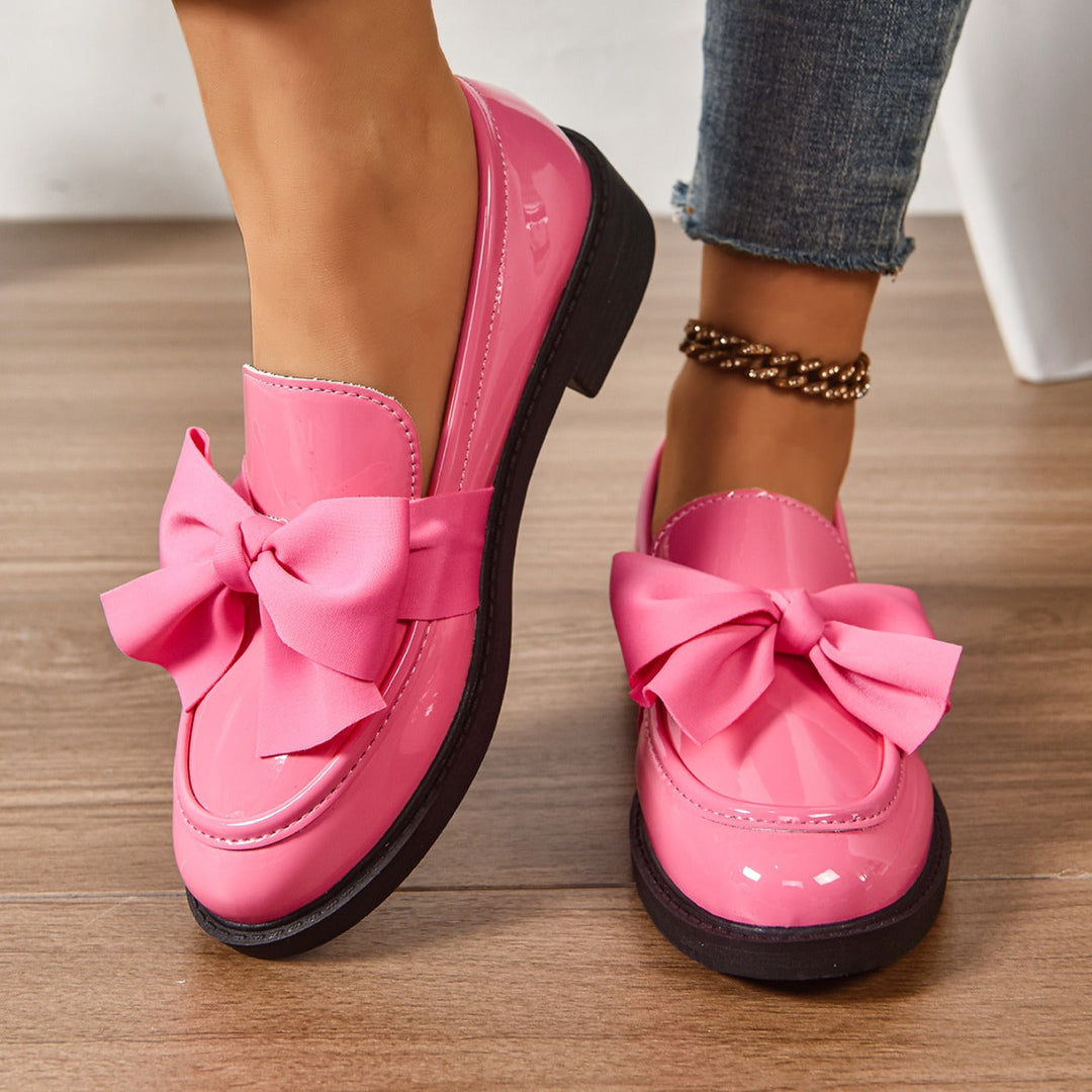 Veronica | Bow Loafers