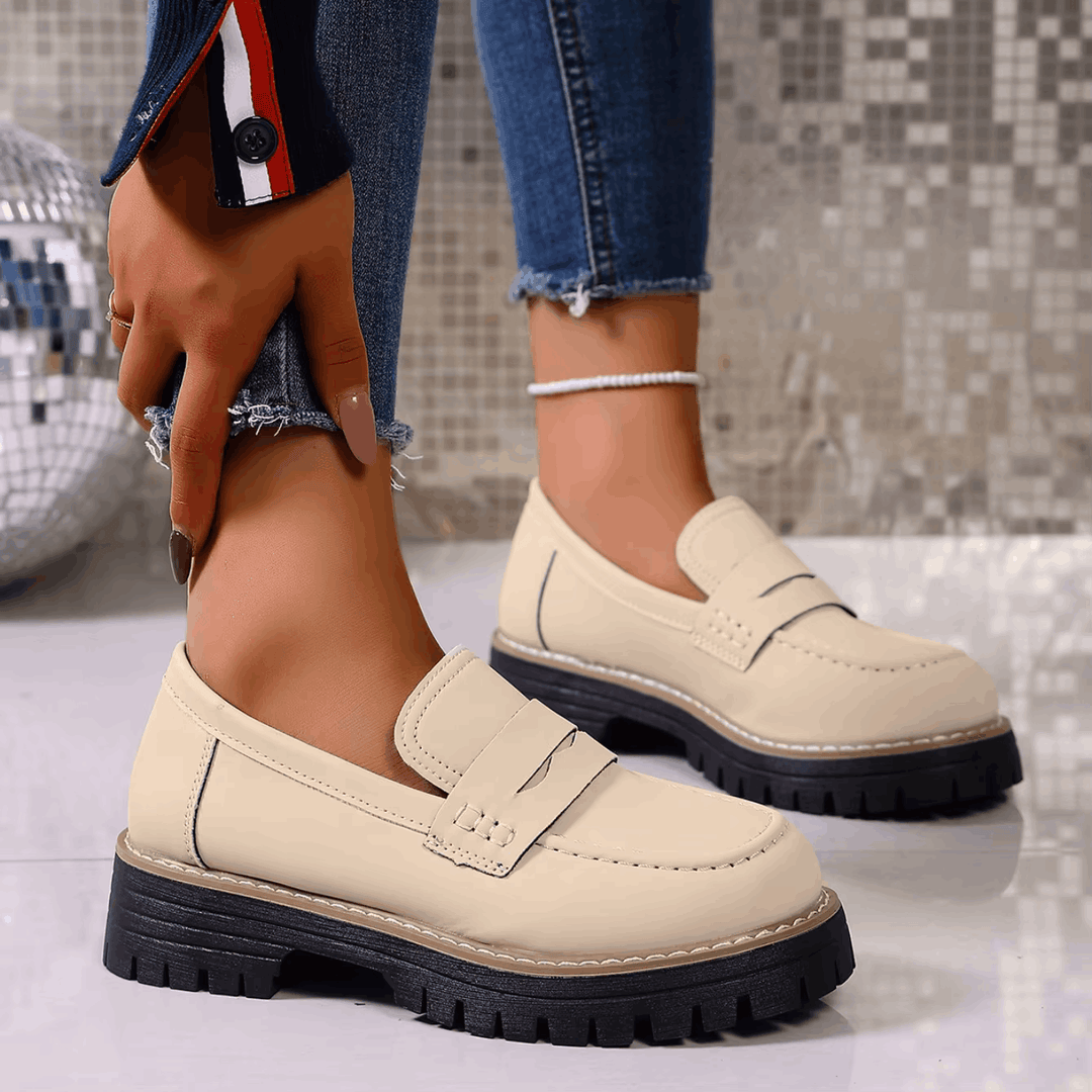 Ella | Lug Sole Loafers