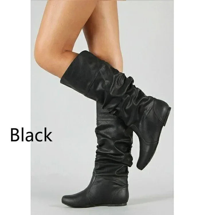 Tamara | Slouchy Mid-Calf Boots