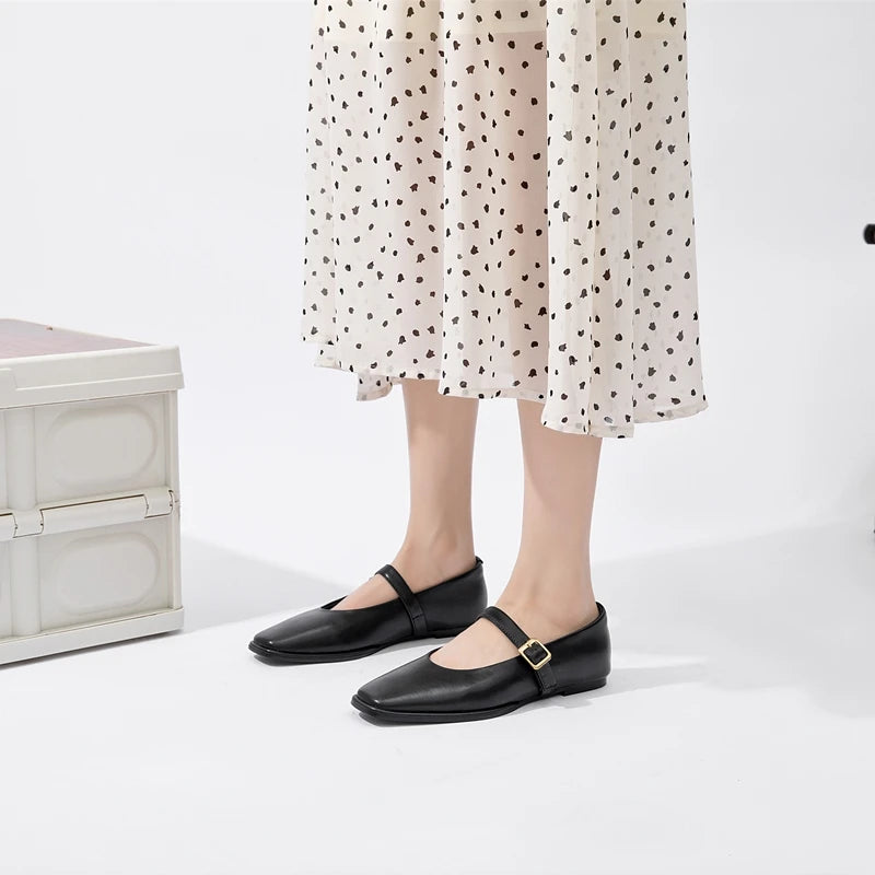 Gayle | Square Toe Mary Janes