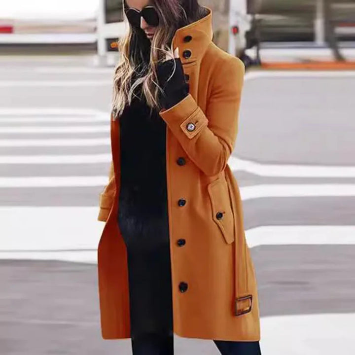Dora | Belted Long Coat