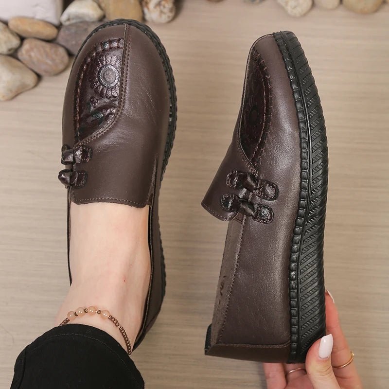 Roseann | Slip-On Knot Loafers