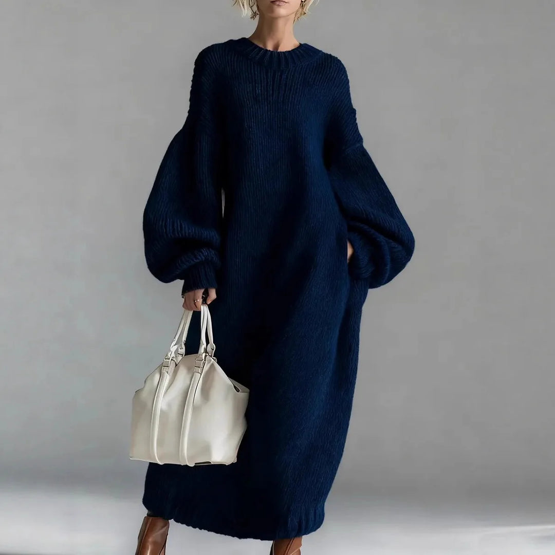 Leslie | Chunky Knit Sweater Dress