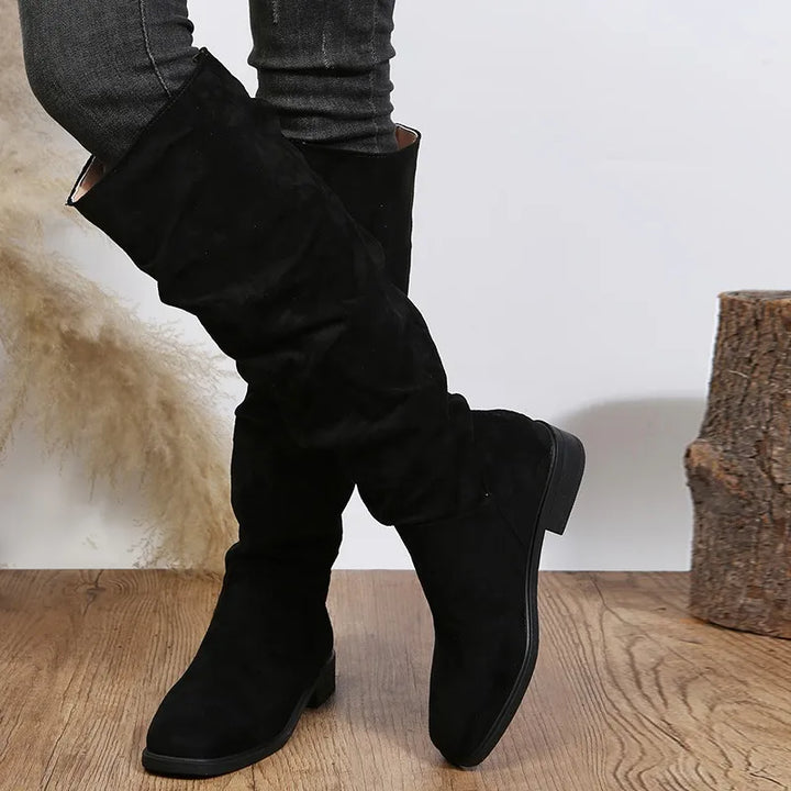 Yvette | Slouchy Knee High Boots