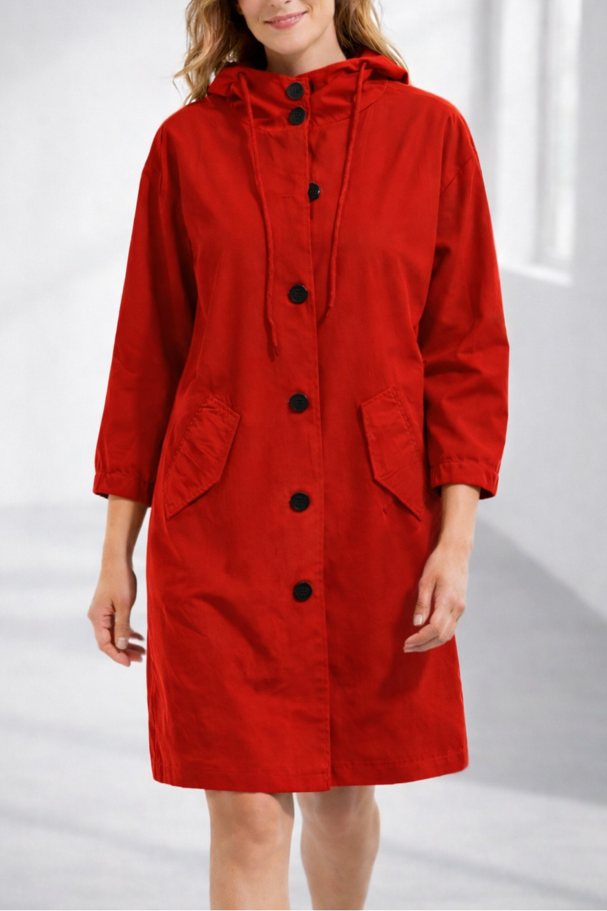 Marion | Hooded Trench Coat