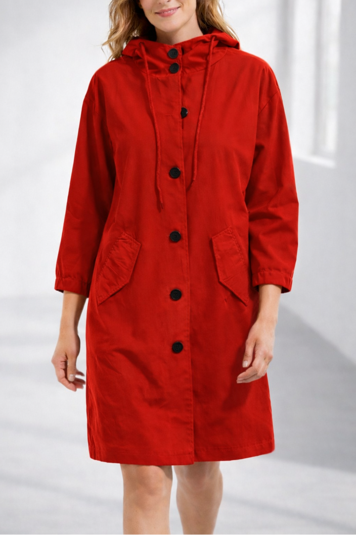 Marion | Hooded Trench Coat