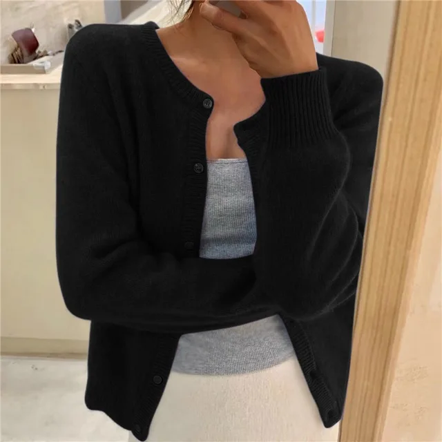 Marlene | Knit Button Cardigan