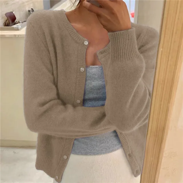 Marlene | Knit Button Cardigan