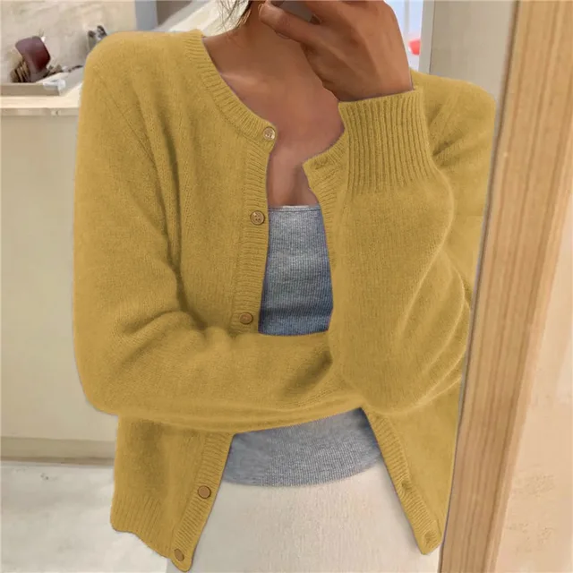 Marlene | Knit Button Cardigan