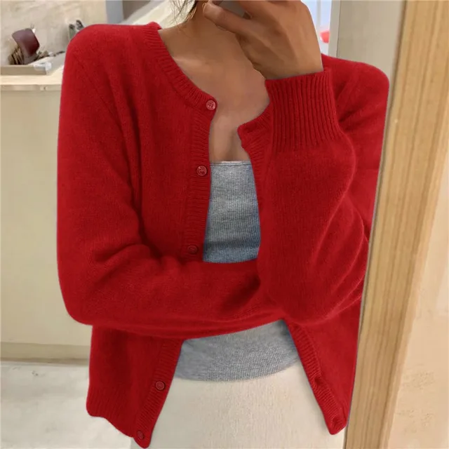 Marlene | Knit Button Cardigan