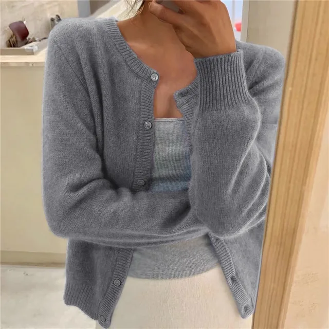 Marlene | Knit Button Cardigan