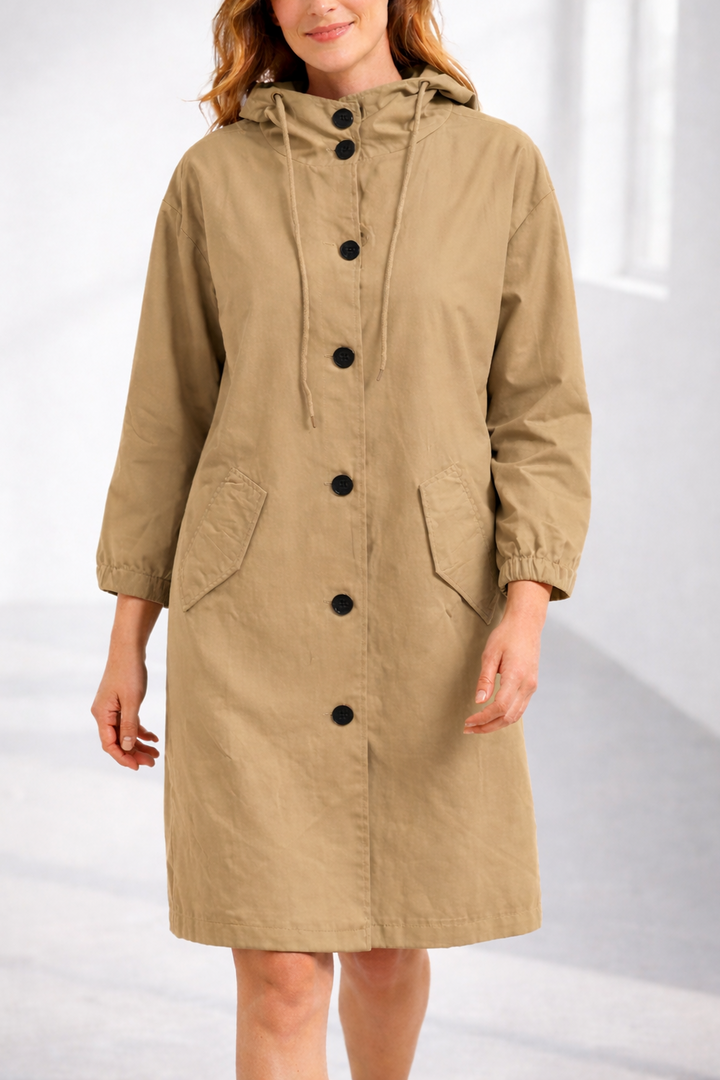 Marion | Hooded Trench Coat