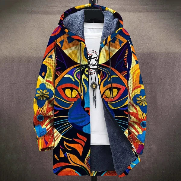 Gracie | Artistic Hooded Cardigan