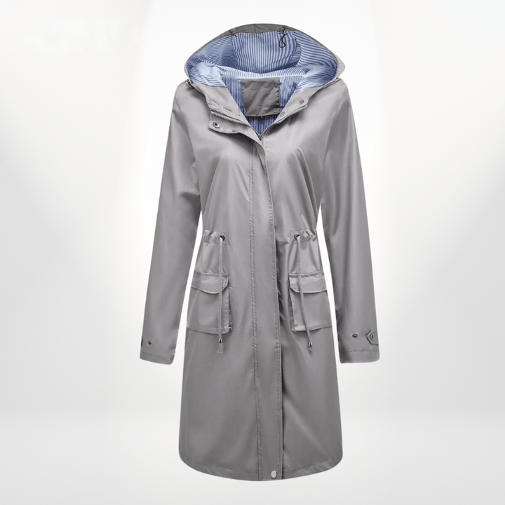Giorgi – Waterproof Hooded Trench Coat