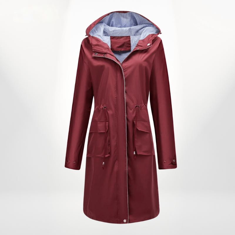 Giorgi – Waterproof Hooded Trench Coat