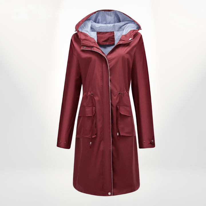 Giorgi – Waterproof Hooded Trench Coat