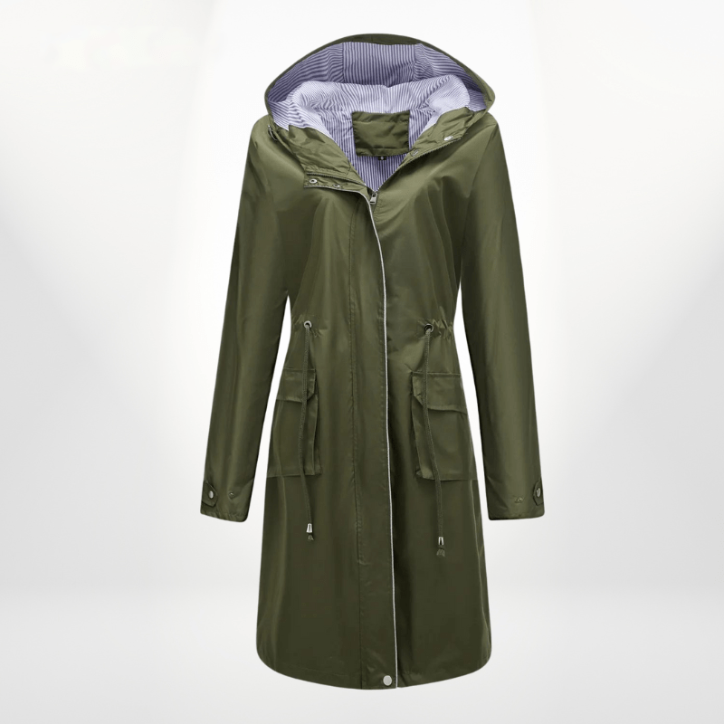 Giorgi – Waterproof Hooded Trench Coat