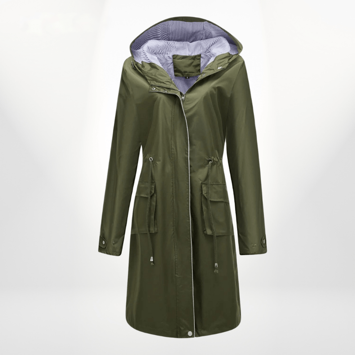 Giorgi – Waterproof Hooded Trench Coat