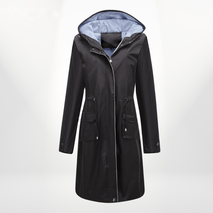 Giorgi – Waterproof Hooded Trench Coat