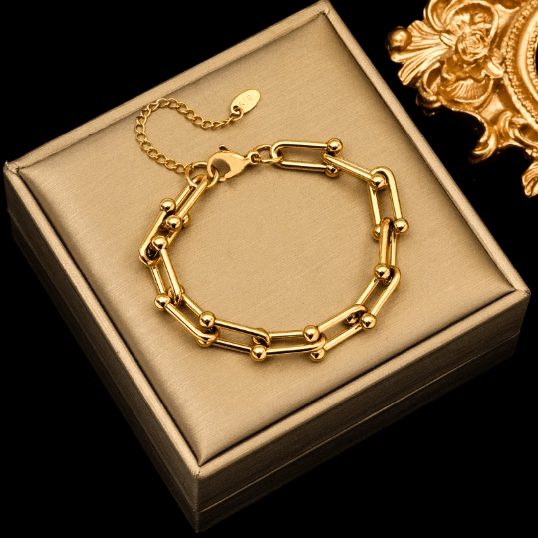 Zeva – Golden Hour Glow Chunky Chain Set