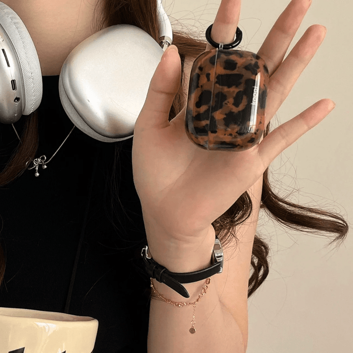 Duni – AirPods Case Leopard Print