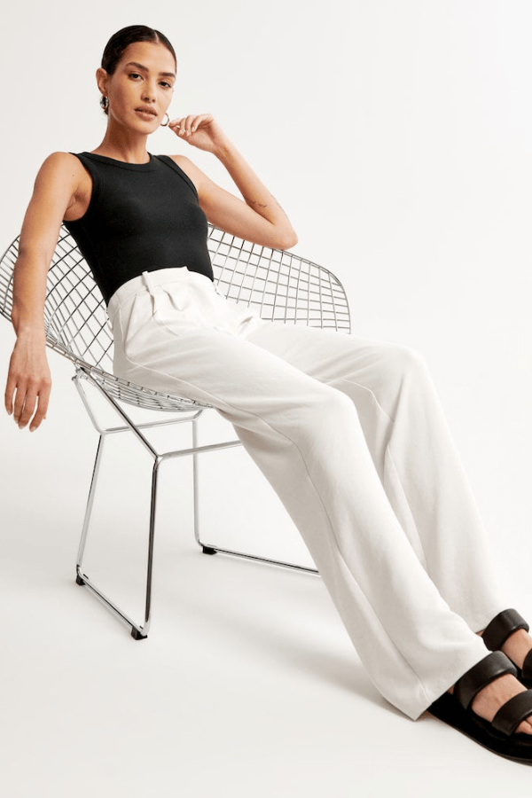 Haidee – Wide-Leg High-Waisted Palazzo Pants