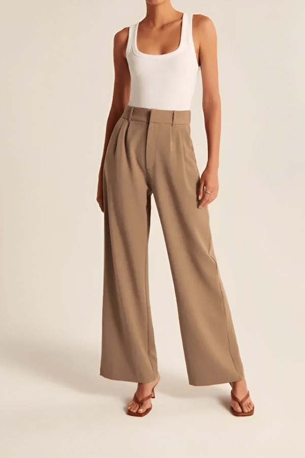 Haidee – Wide-Leg High-Waisted Palazzo Pants