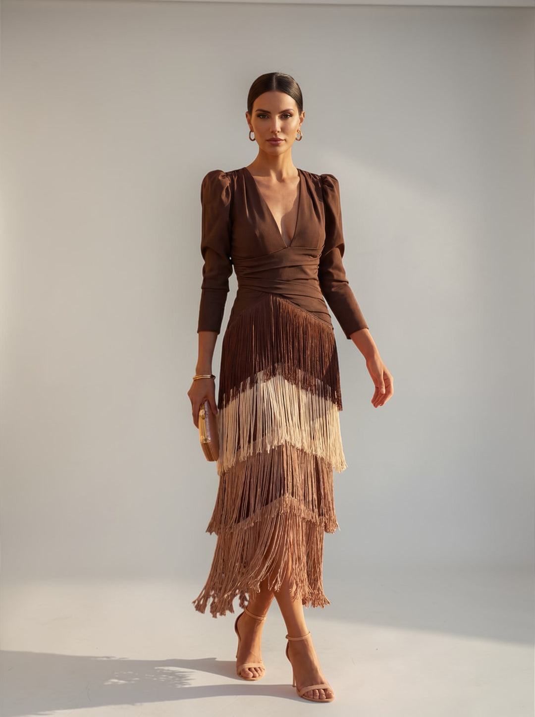 Regina™ Elegant Fringe Dress