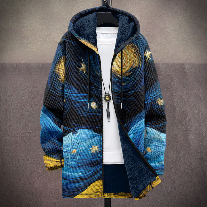 Fiona | Artistic Hooded Cardigan