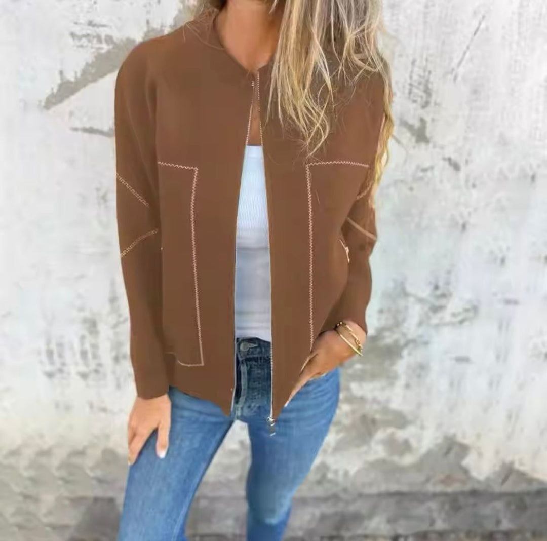 Levy – Zipped Jacket Water-Resistant Insulated