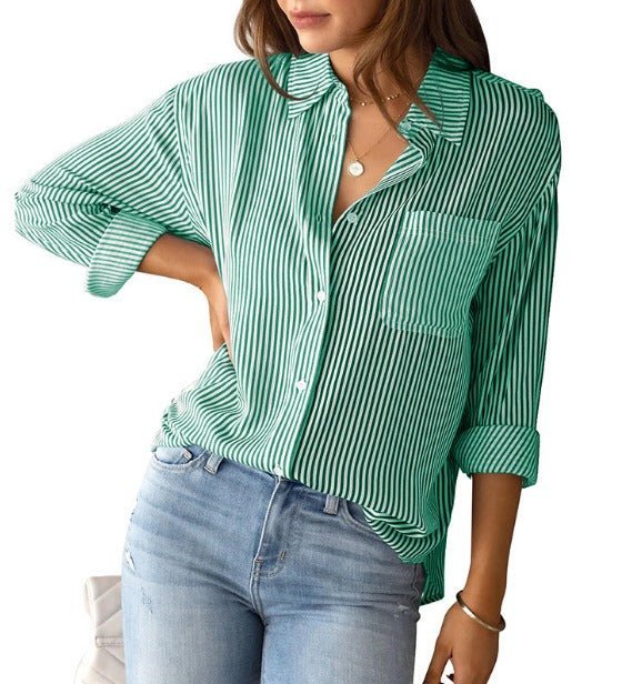 Jodi – Relaxed Fit Airy Button-Down Shirt