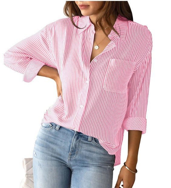 Jodi – Relaxed Fit Airy Button-Down Shirt