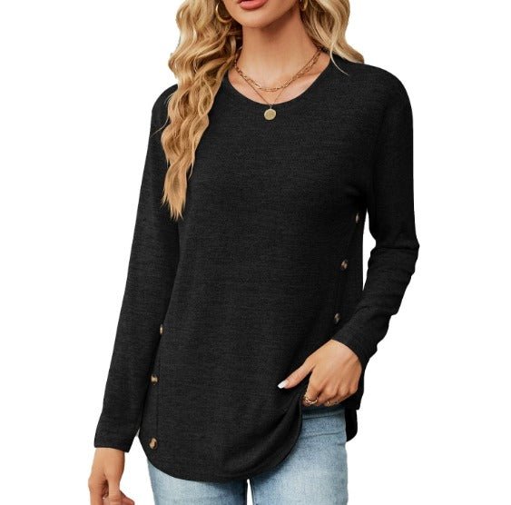 Lica – Button-Down Top with Long Sleeves